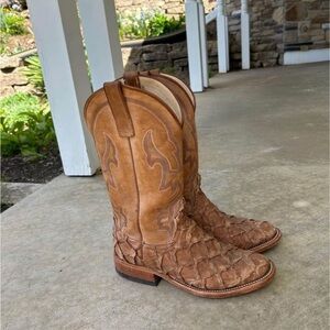 Exotics Anderson bean boots, bass boots